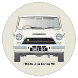 Lotus Cortina MkI 1962-64 (pre-airflow) Coaster 4